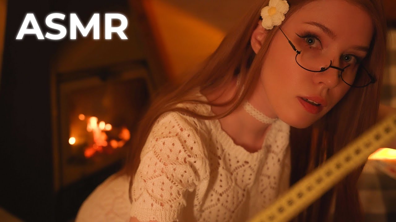 АСМР 🧶 РУКОДЕЛЬНИЦА ПЫТАЕТСЯ ТЕБЕ УГОДИТЬ 🥺❤️ Снятие Мерок | ASMR Measurements