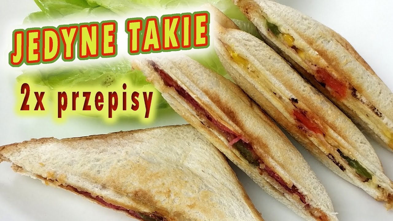 2 Nieziemskie Przepisy Na TOSTY W DOMU !!!