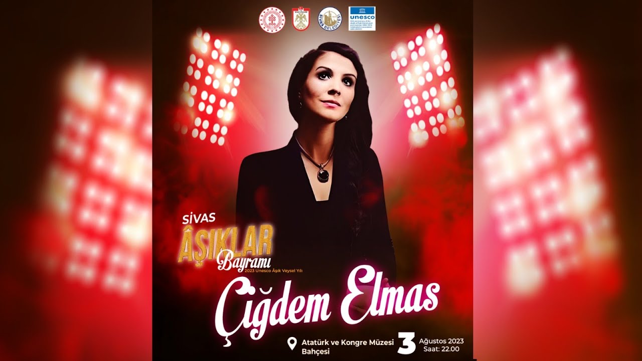 📡 #CanlıYayın - Sivas Âşıklar Bayramı Etkinlikleri Çiğdem Elmas Konseri
