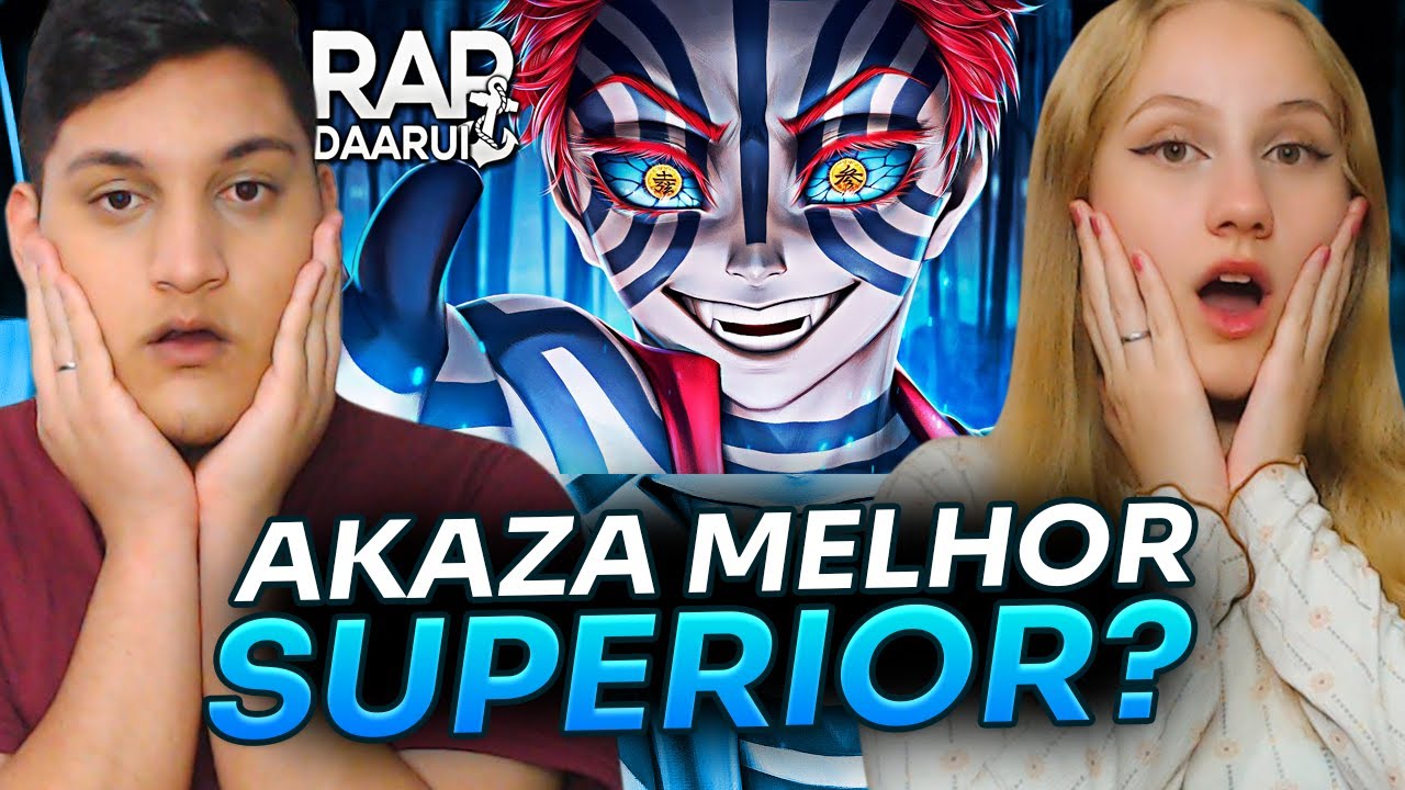 REACT EM CASAL - Terceiro Lua | Akaza (Demon Slayer) | Daarui