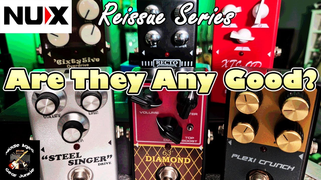 Серия переизданий NUX Amp in a Box #guitarpedals #guitar #guitartone