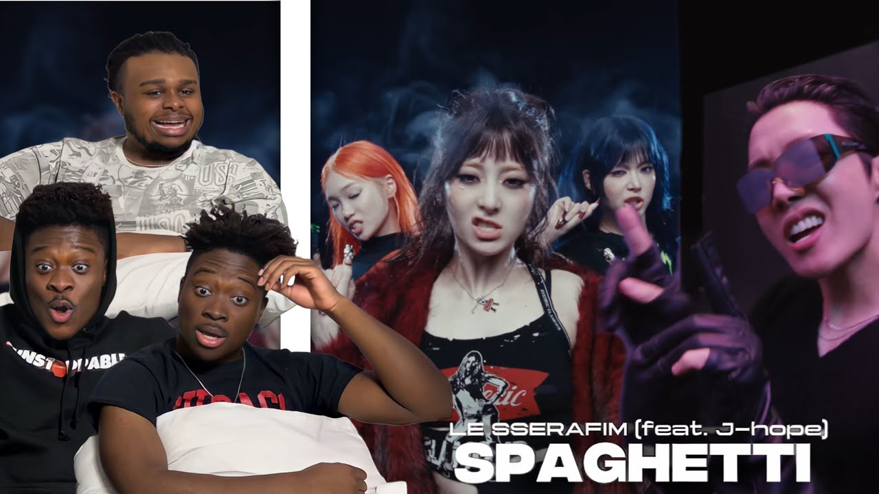 TDSPOP реагирует на LE SSERAFIM (르세라핌) «SPAGHETTI» (с участием Джей-Хоупа из BTS) ОФИЦИАЛЬНЫЙ MV