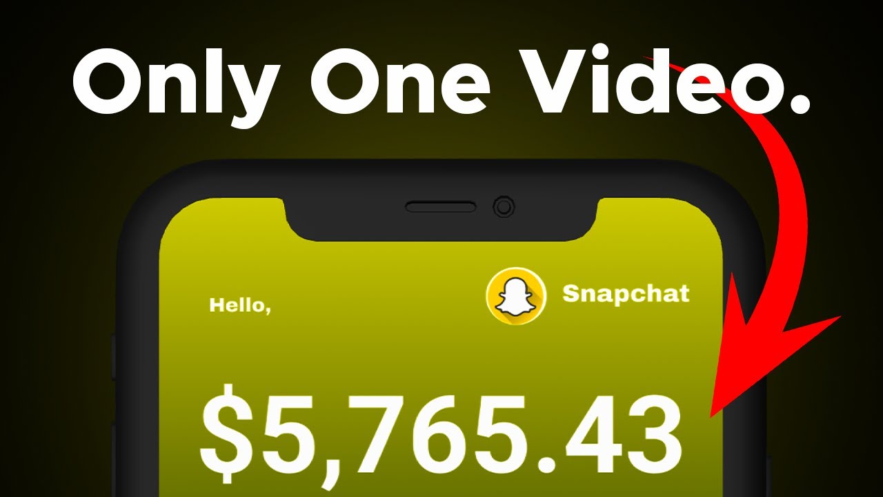 Make $6,500 / Month from Snapchat Spotlight (SPOTLIGHT VIRAL TRICKS)