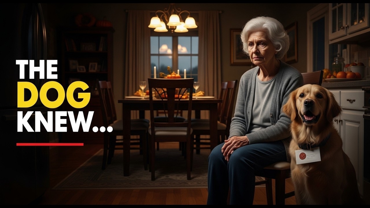 My Family Ate Thanksgiving Dinner Without Me… The Dog’s Collar Had A Secret.