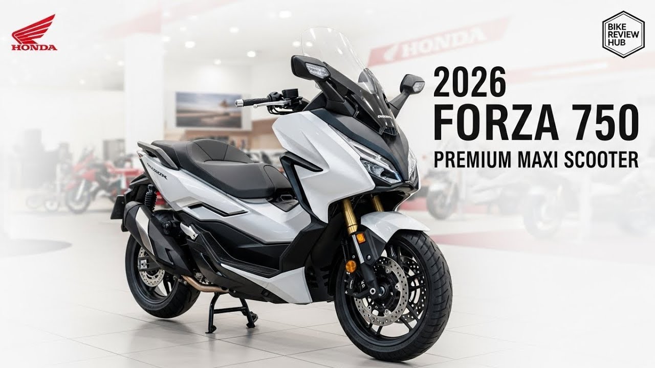 2026 Honda Forza 750 Honda’s MOST Powerful & Luxury Scooter Ever!