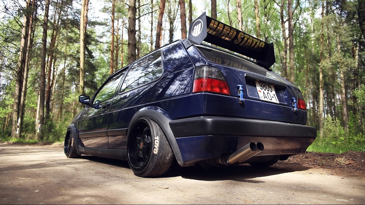 Golf MK2 static stance Fail
