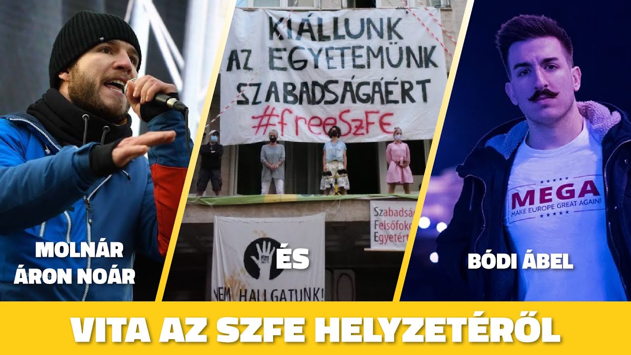 A nagy SzFE vita B&oacute;di &Aacute;bellel &eacute;s Moln&aacute;r &Aacute;ron no&Aacute;rral - V&Aacute;GATLANUL! | J&ouml;vő TV