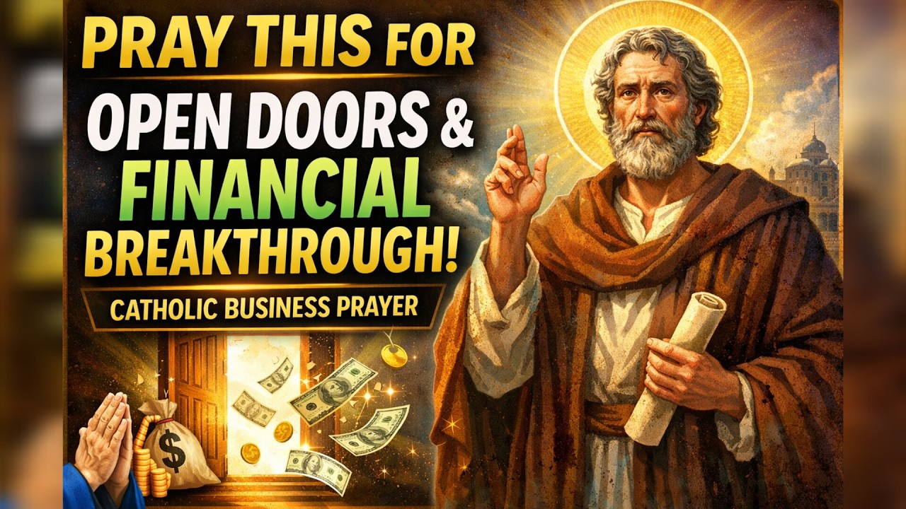 Struggling in Business Pray This Now! Saint Agabus Miralcle Prayer