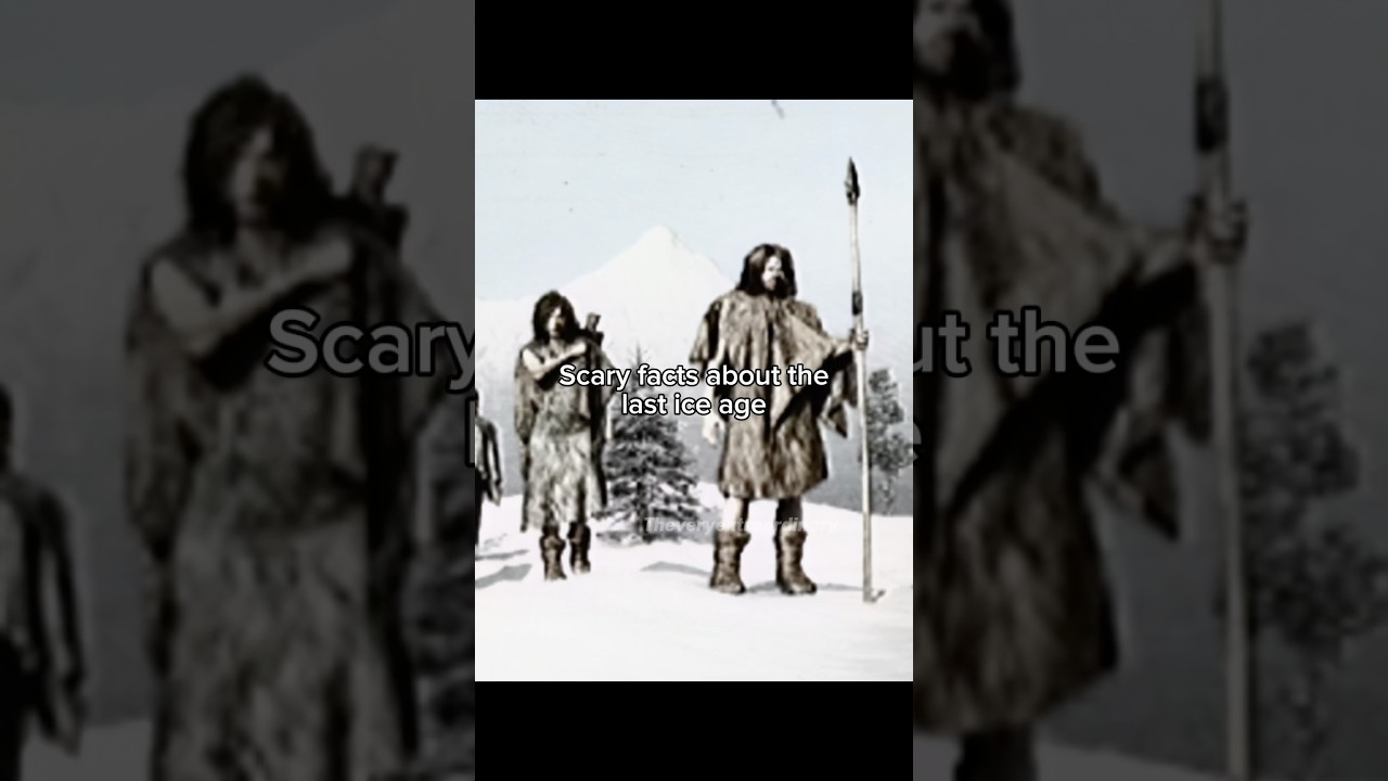 Scary facts about the ice age #iceage #prehistoric #earlyhumans
