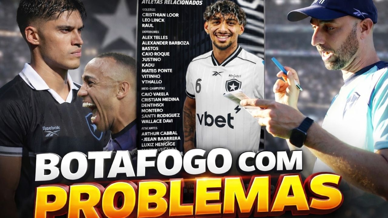 🚨BOTAFOGO TER&Aacute; MUITOS DESFALQUES PARA ENFRENTAR ATHLETICO | RELACIONADOS | ARTUR CHEGA EM SP