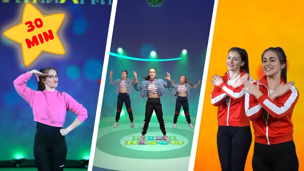 Dance Songs for Kids 💃 | 30 Min Dance Along ⏰ | Minidisco