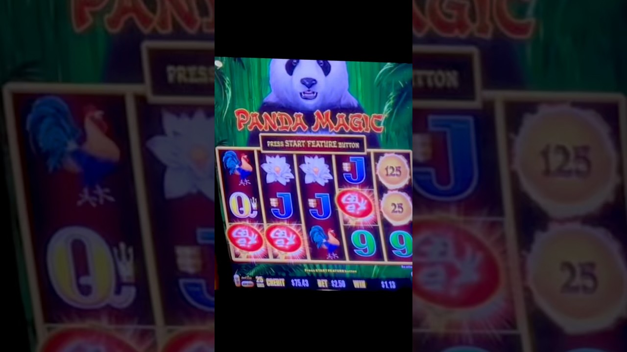 Panda Magic con apuesta de $2.50🐼🎰 | 3 Juegos Gratis… y pagó poquito |Casineros Slots 