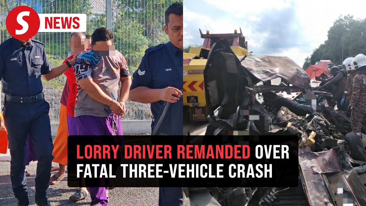 Segamat fatal accident: Trailer lorry driver remanded for four days