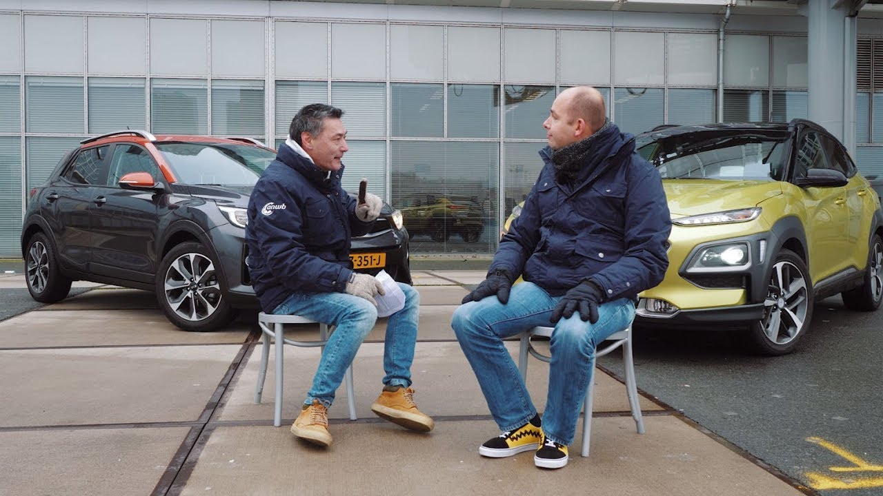 ANWB Dubbeltest Hyundai Kona vs. Kia Stonic 2017