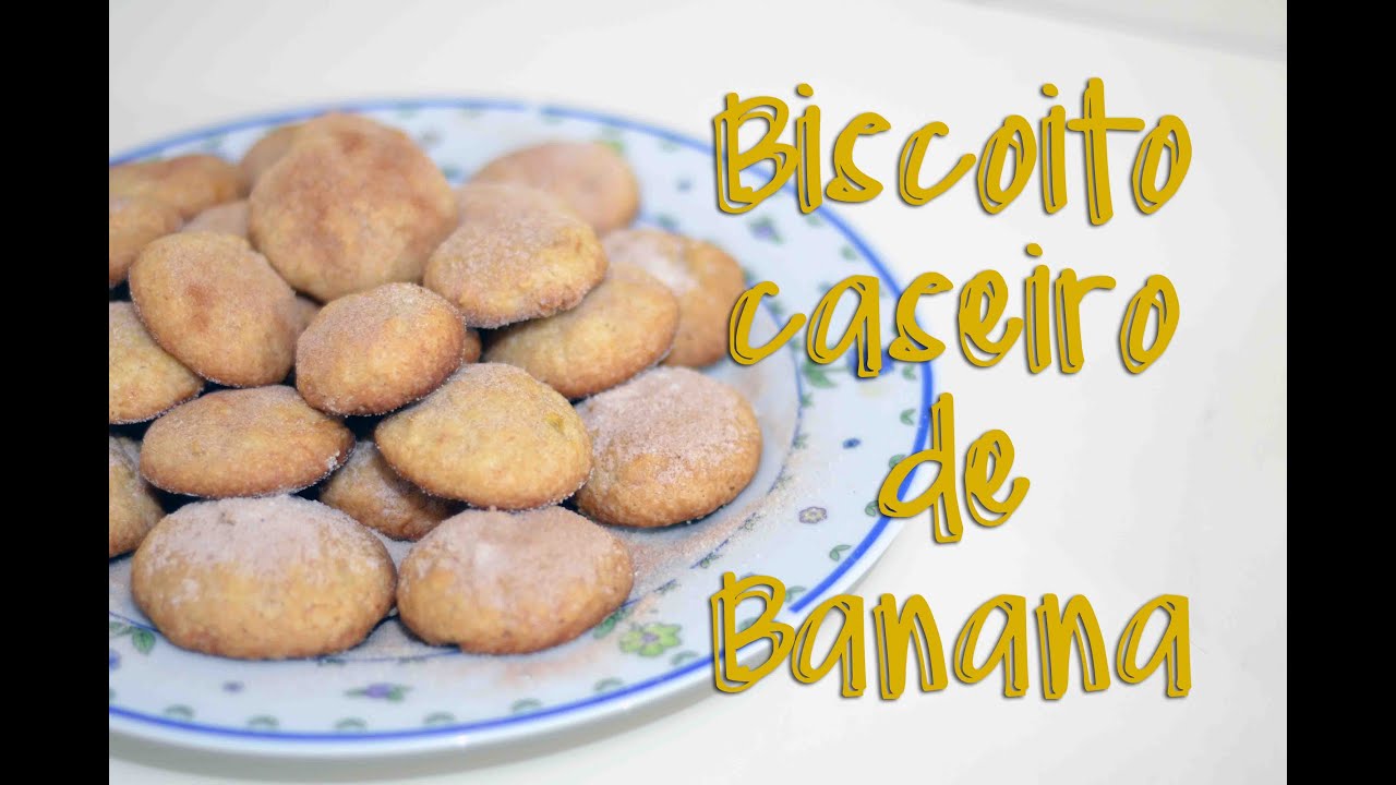 BISCOITO CASEIRO DE BANANA por Jackeline Chagas