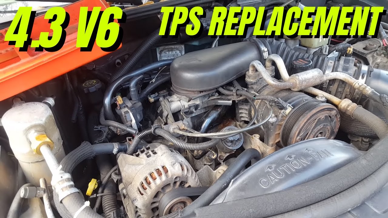 How To Replace Throttle Position Sensor S10 Blazer 4.3 V6