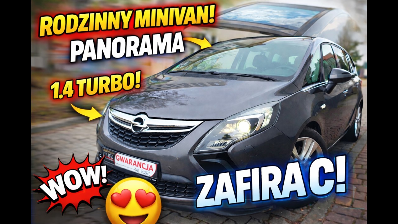 OPEL ZAFIRA 1.4 TURBO BENZYNA 140 KM