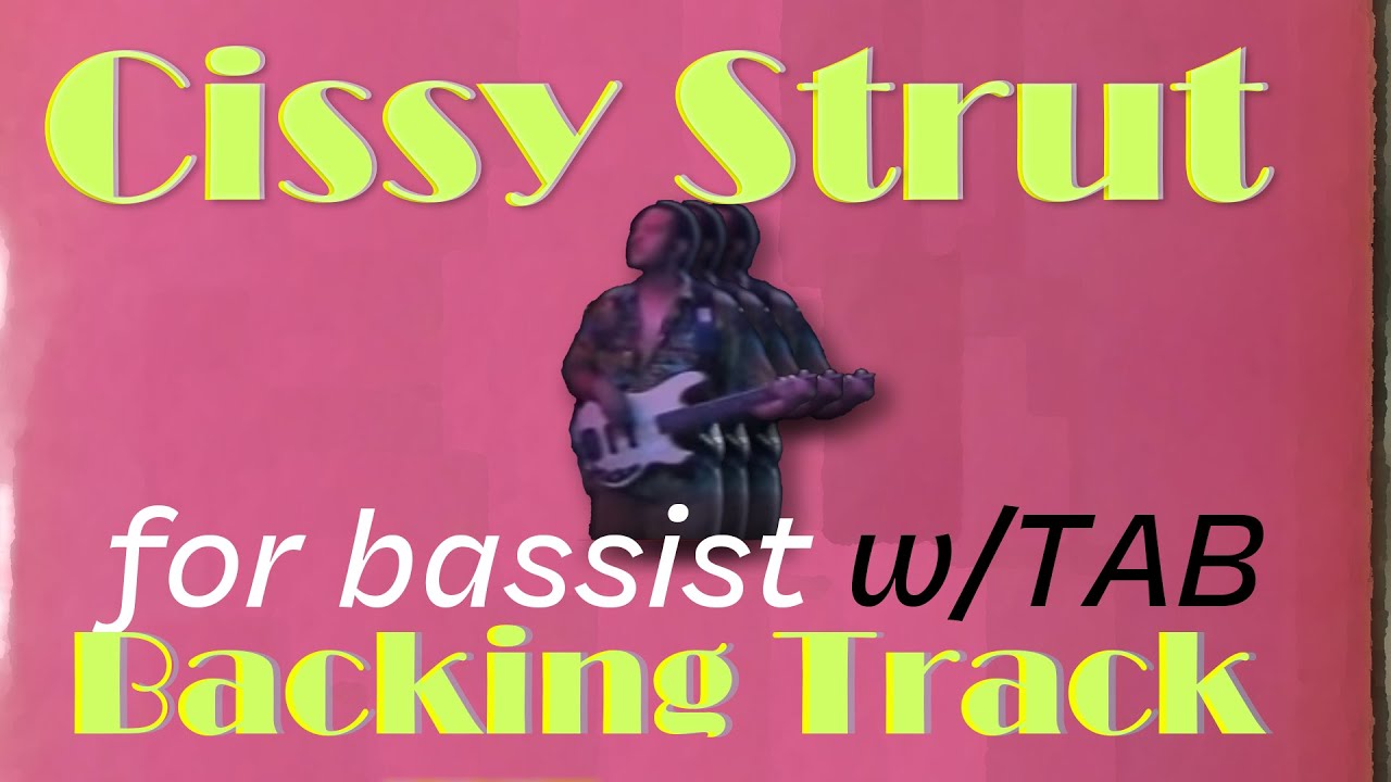 【Cissy Strut】for BASSIST (w/Bass Tab Backing Track)