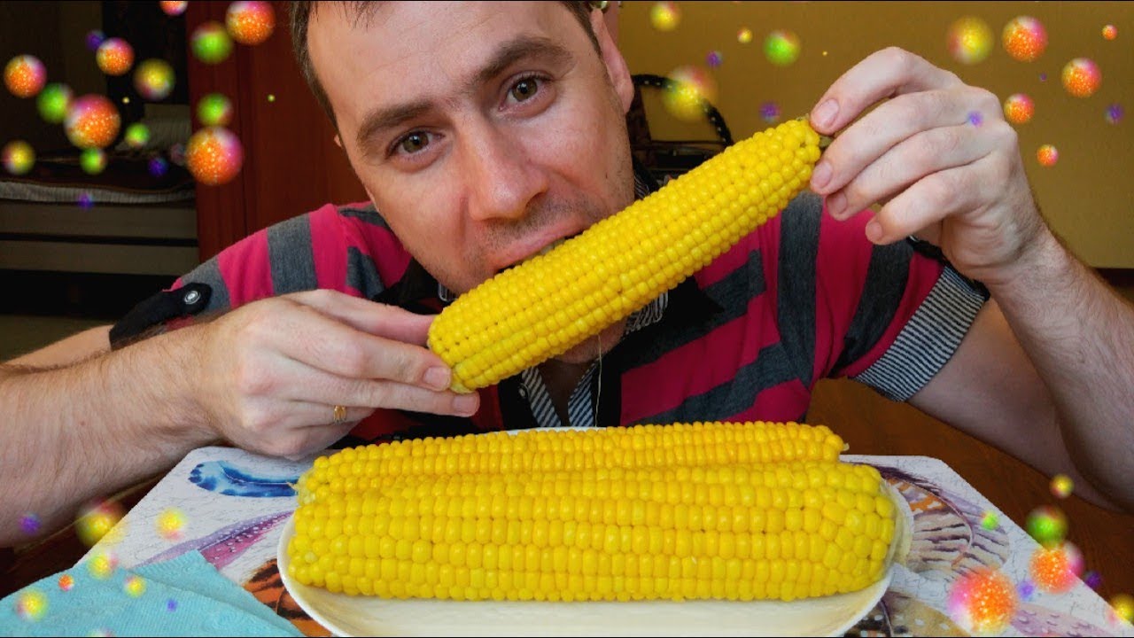 МУКБАНГ/Вареная кукуруза/АСМР/MUKBANG/eating show/먹방