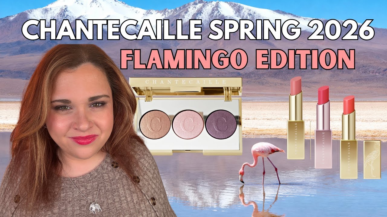 Chantecaille Spring 2026 Flamingo Collection Review Swatches and Demo
