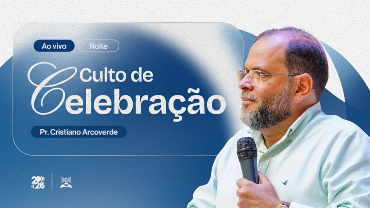 CELEBRAÇÃO NOITE  COM SANTA CEIA | PR. CRISTIANO ARCOVERDE - PEQUENAS CONCESSÕES
