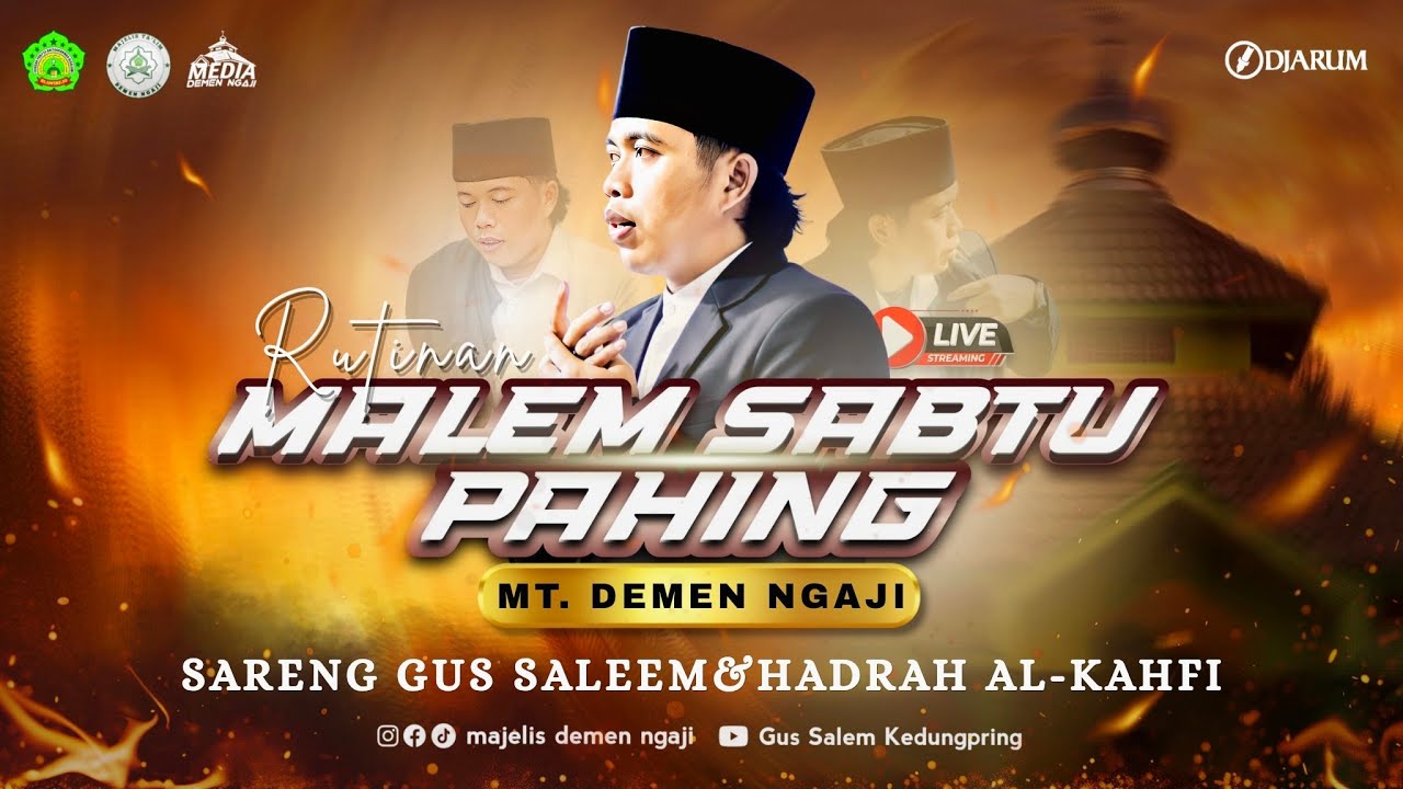 🔴 Live Rutinan Majelis Ta’lim Demen Ngaji Pondok Pesantren Baiturrohman Jum’at, 09 Januari 2026