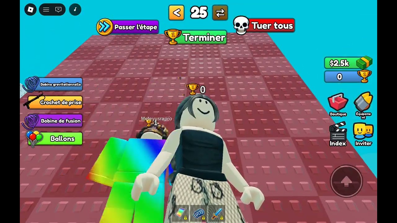 Je jou un jeu que j'ai vue sure youtube
