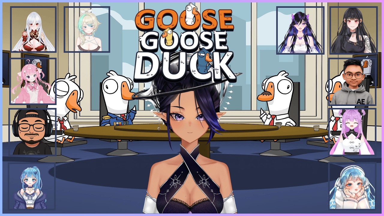 【COLLAB : GOOSE GOOSE DUCK】 who's the impostorrr ??