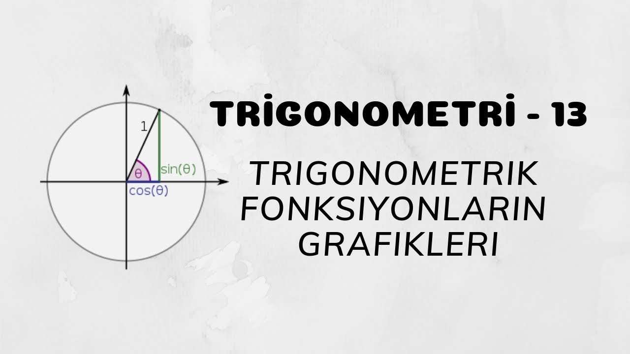 Trigonometri - 13 (Trigonometrik Fonksiyonların Grafikleri)