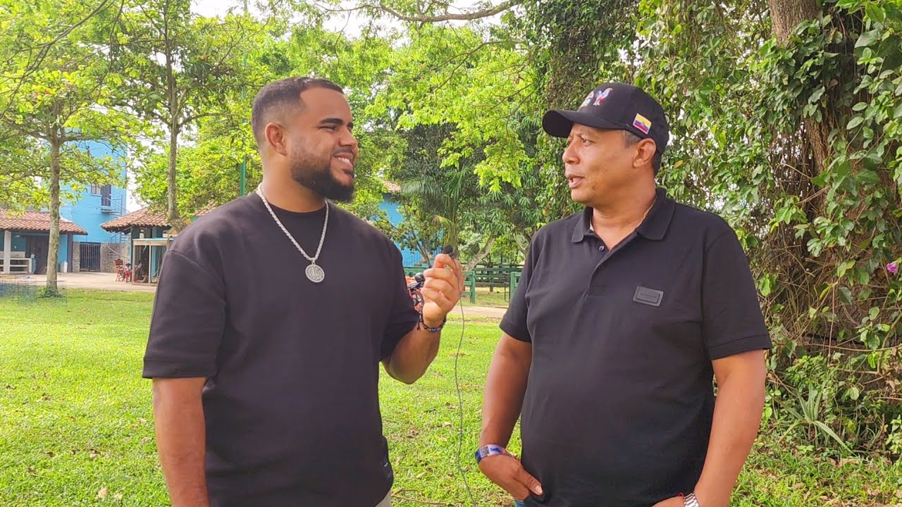 Primera parte abordando a los invitados de agrocampo de todas partes de colombia