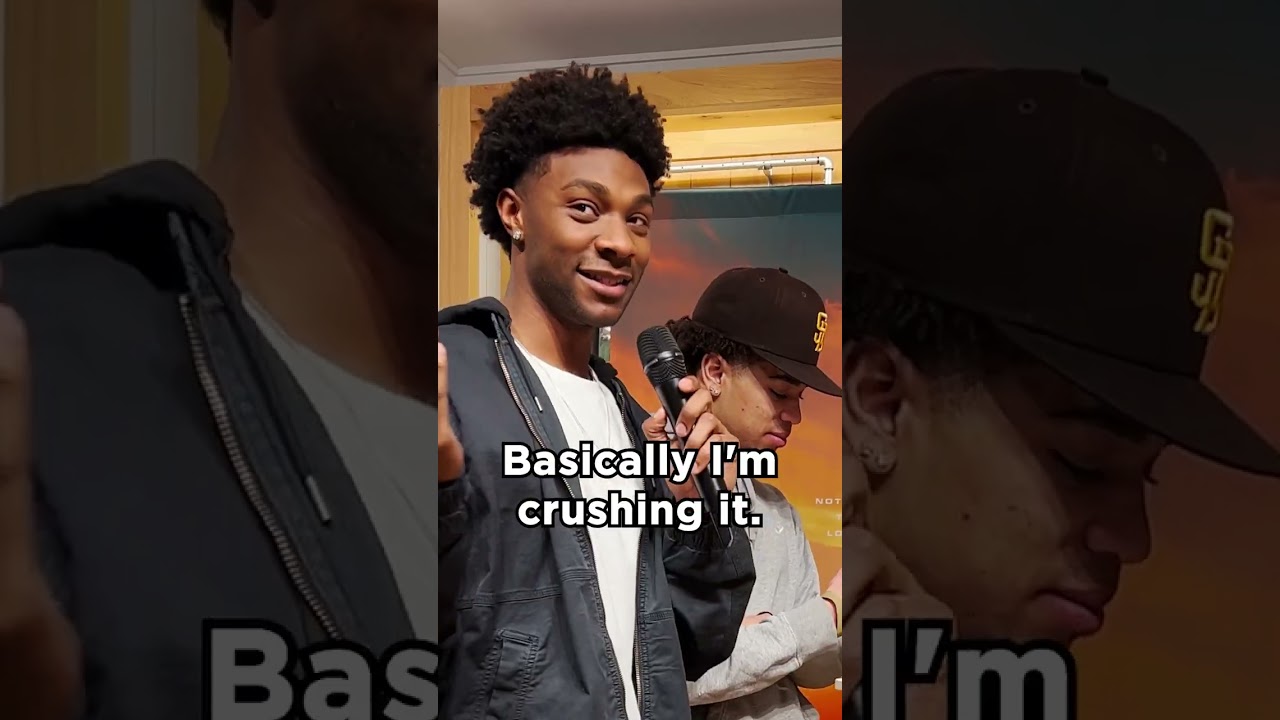 Outer Banks Stars Jonathan Daviss and Carlacia Grant Play What’s My Line?