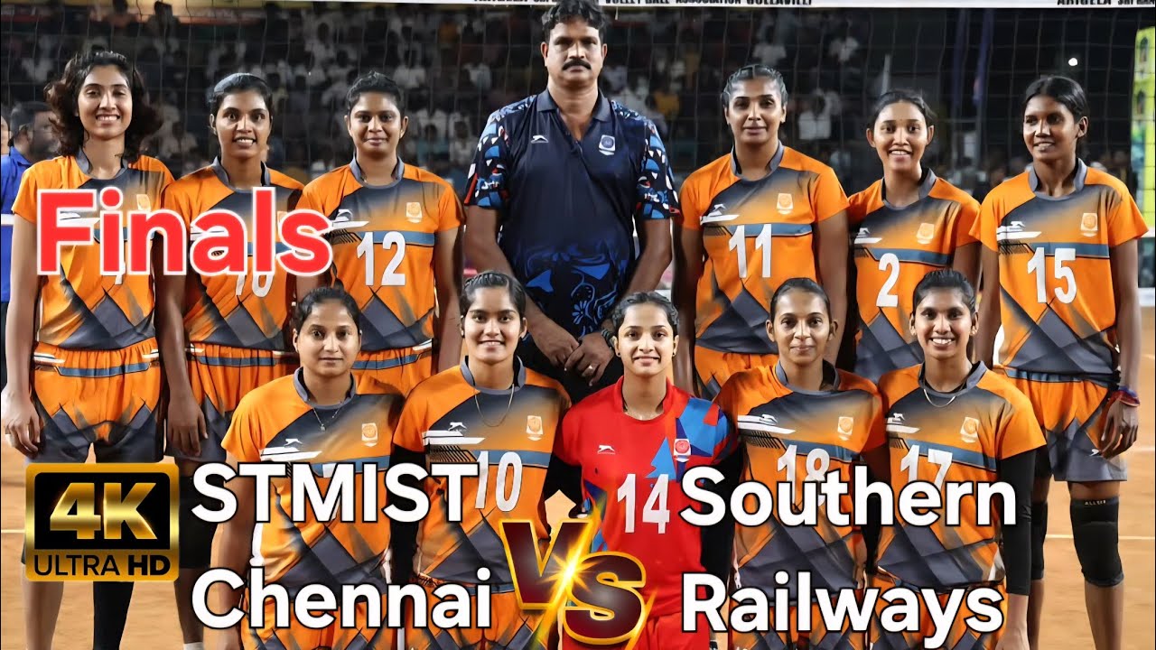 Finals| Set - 1| SRMIST CHENNAI 🆚️ SOUTHERN RAILWAYS | #creatorkamal | Gollavilli,Invitation Tourney
