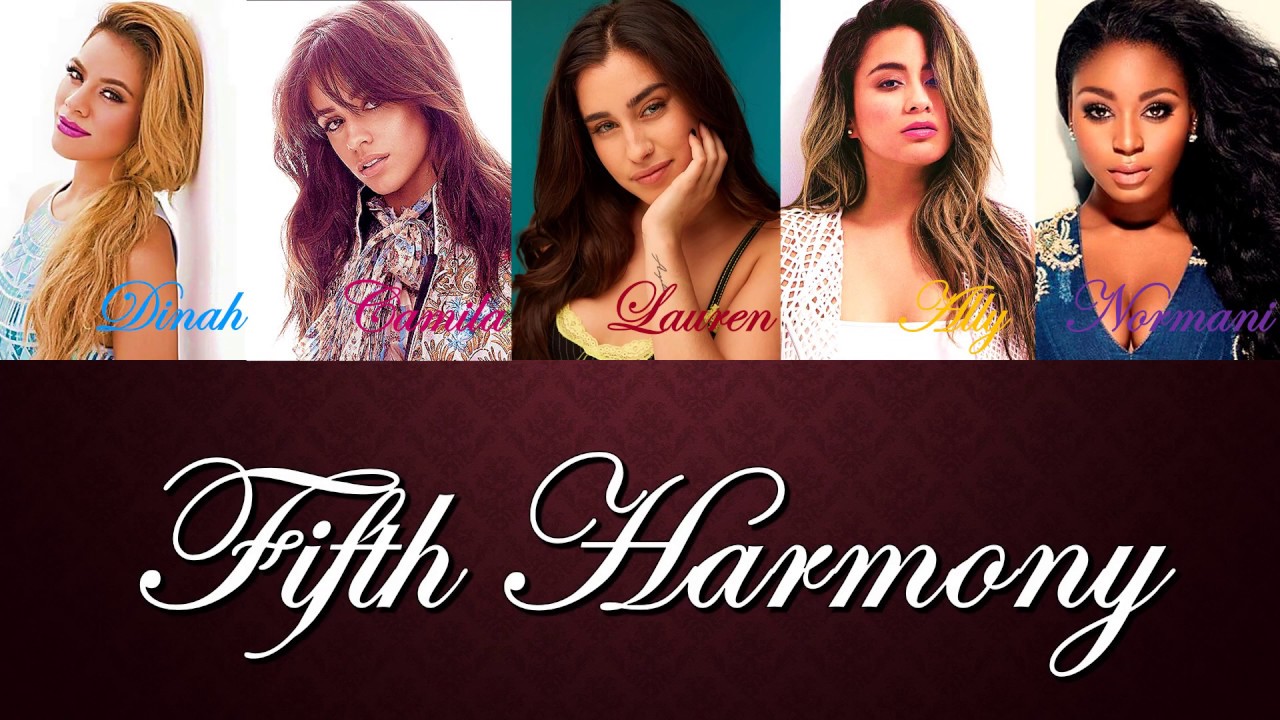 Fifth Harmony - Going Nowhere (Lyrics In Colors)
