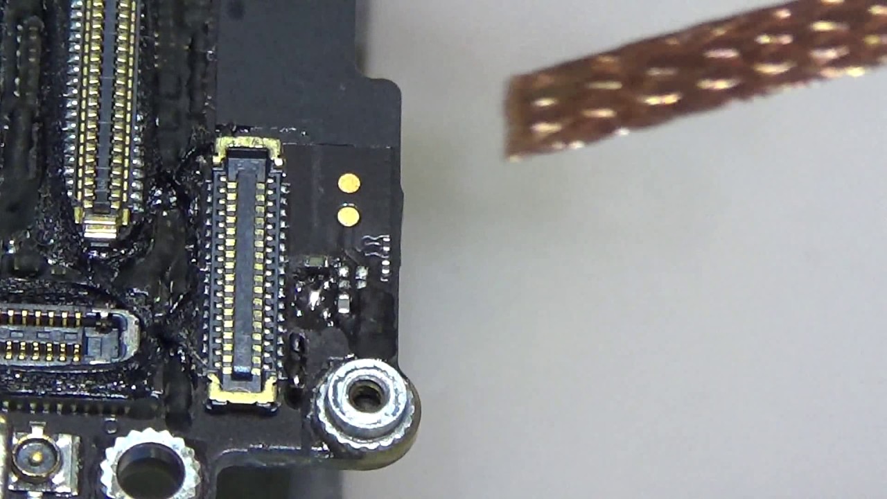 Камера iPhone 6S не работает