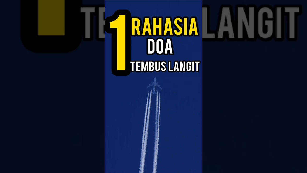 1 Rahasia Doa Tembus Langit(indah chanel)