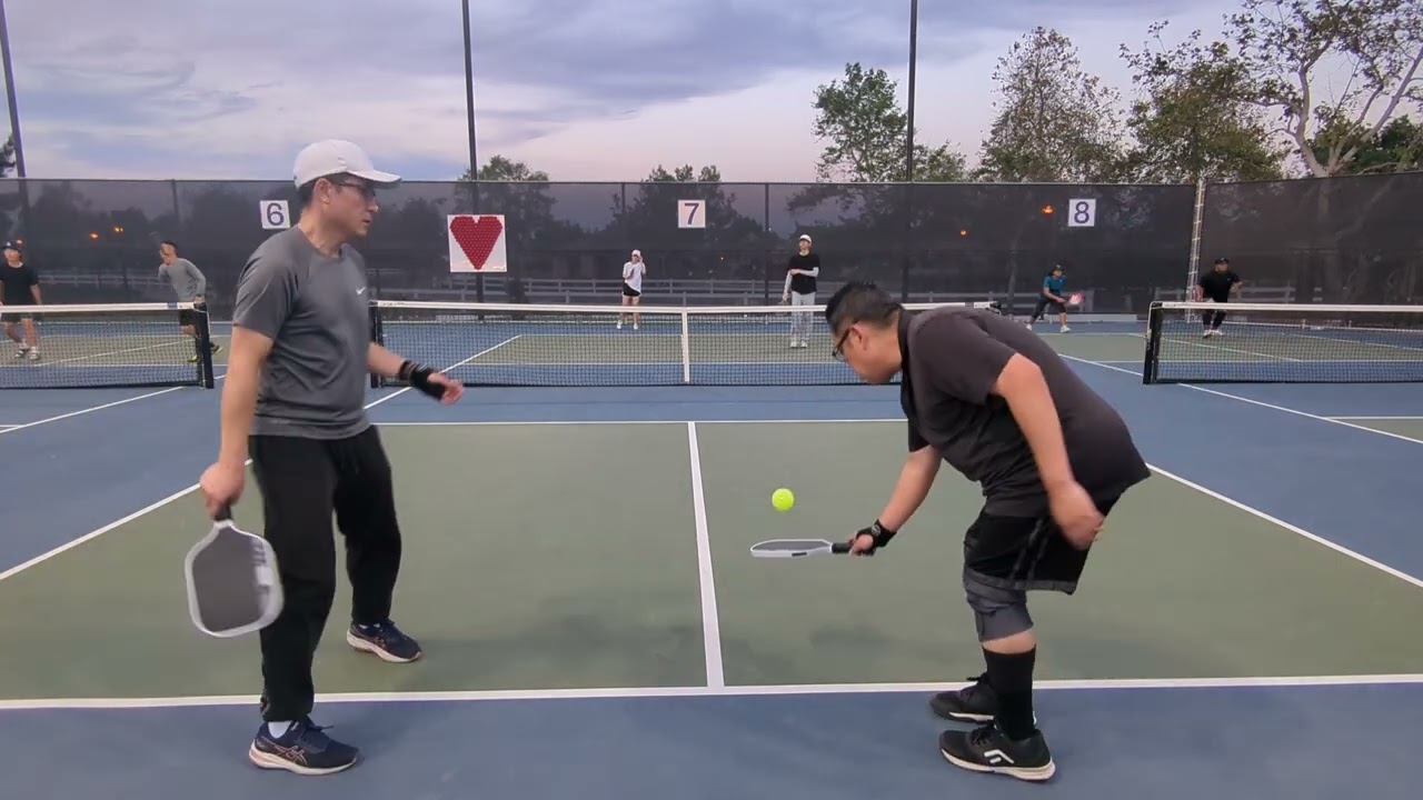 Josh, Hendry vs Justin, Choi 3.1.26 #pickleball at Mountain View Park, Eastvale, CA
