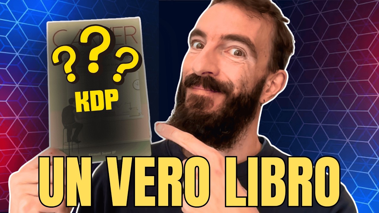 Ecco com’è veramente un libro creato con Amazon KDP! Guida per autori e self publisher
