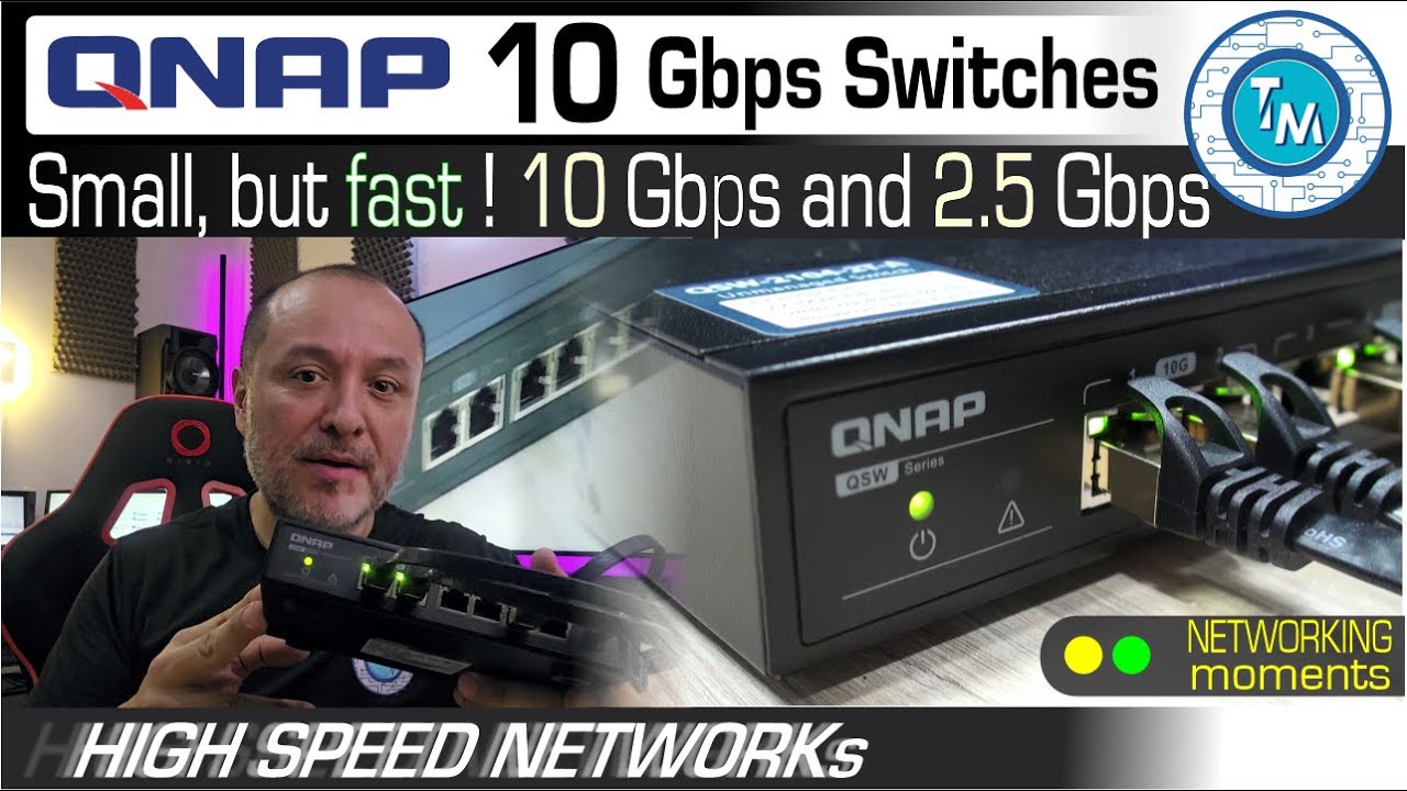 Коммутатор QNAP 10 Гбит/с &mdash; Как создать свою 10-гигабитную сеть по доступной цене? &mdash; QSW-2104-2T-A