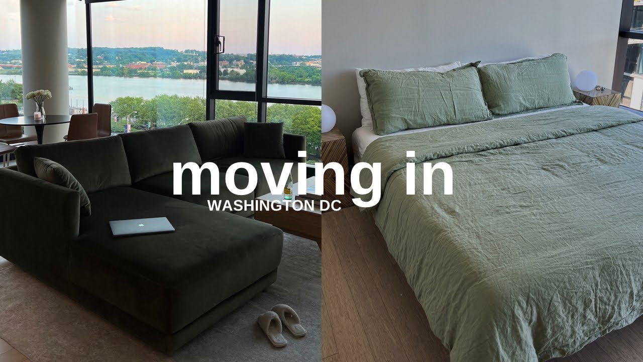 Moving into my Washington DC Apartment! (*apartment tour)
