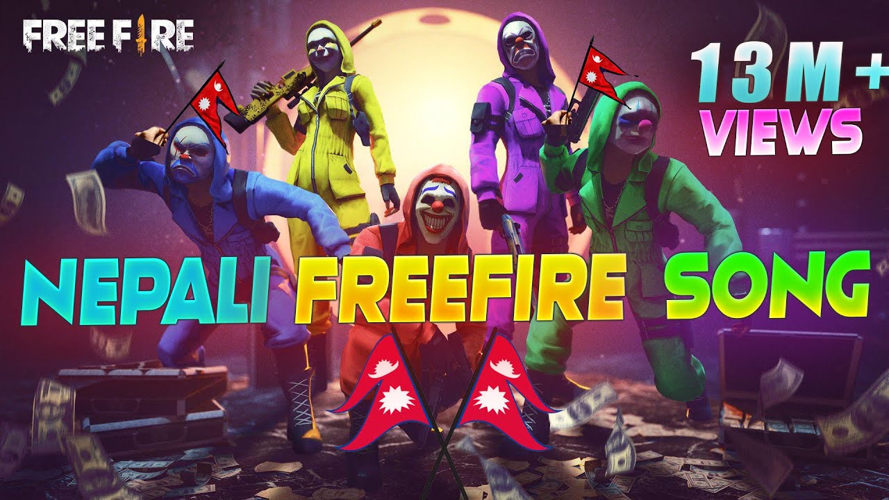 Nepali freefire Rap Song Video By It's LAMA MAN || Nepali Version || Garena Free Fire