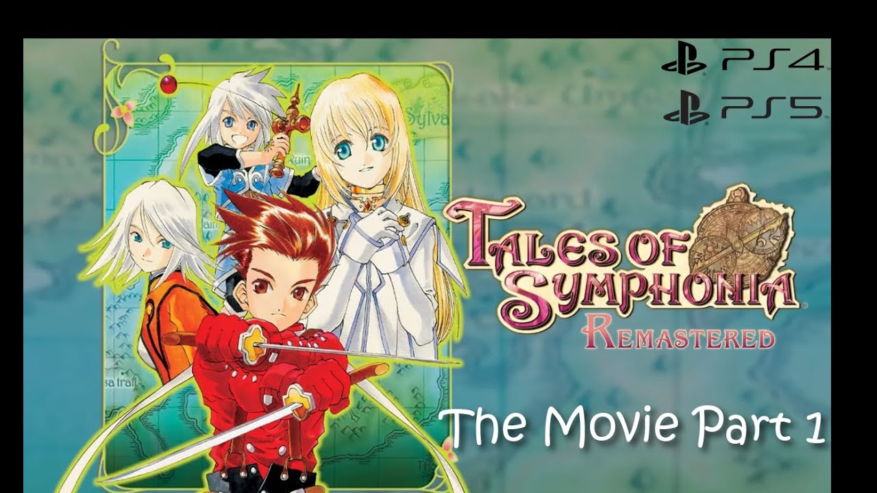 Tales of Symphonia Remastered The Movie All Cutscenes | Japanese  Dubbed Skits | Part 1
