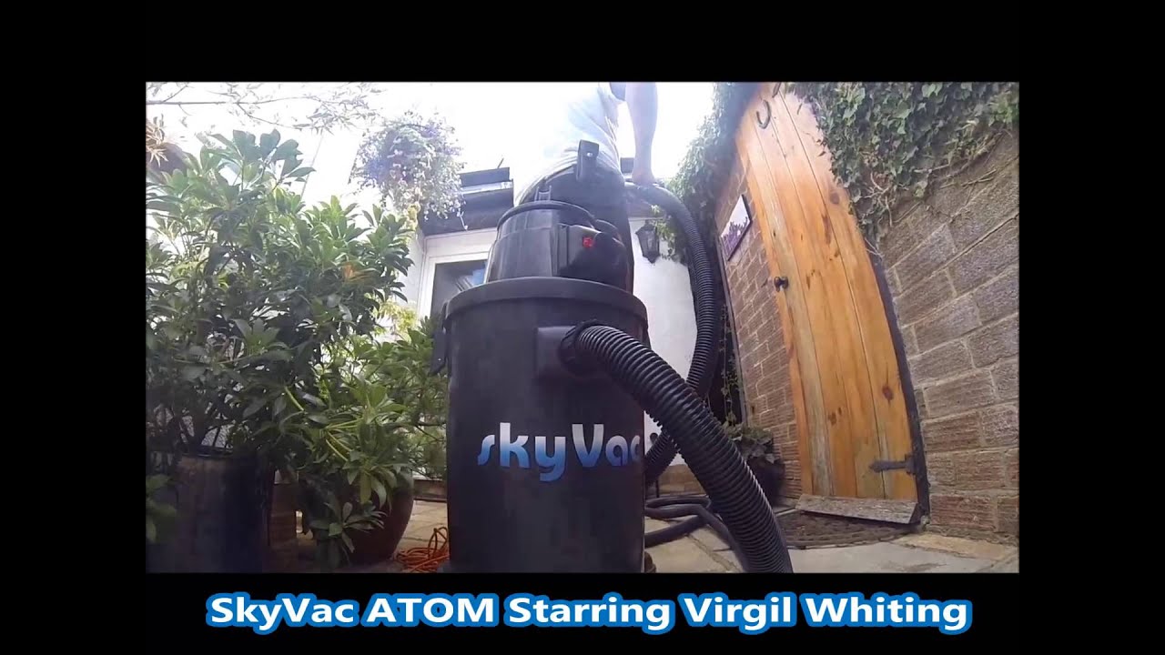 SkyVac ATOM – Lightweight and Powerful Gutter Cleaning Machine
