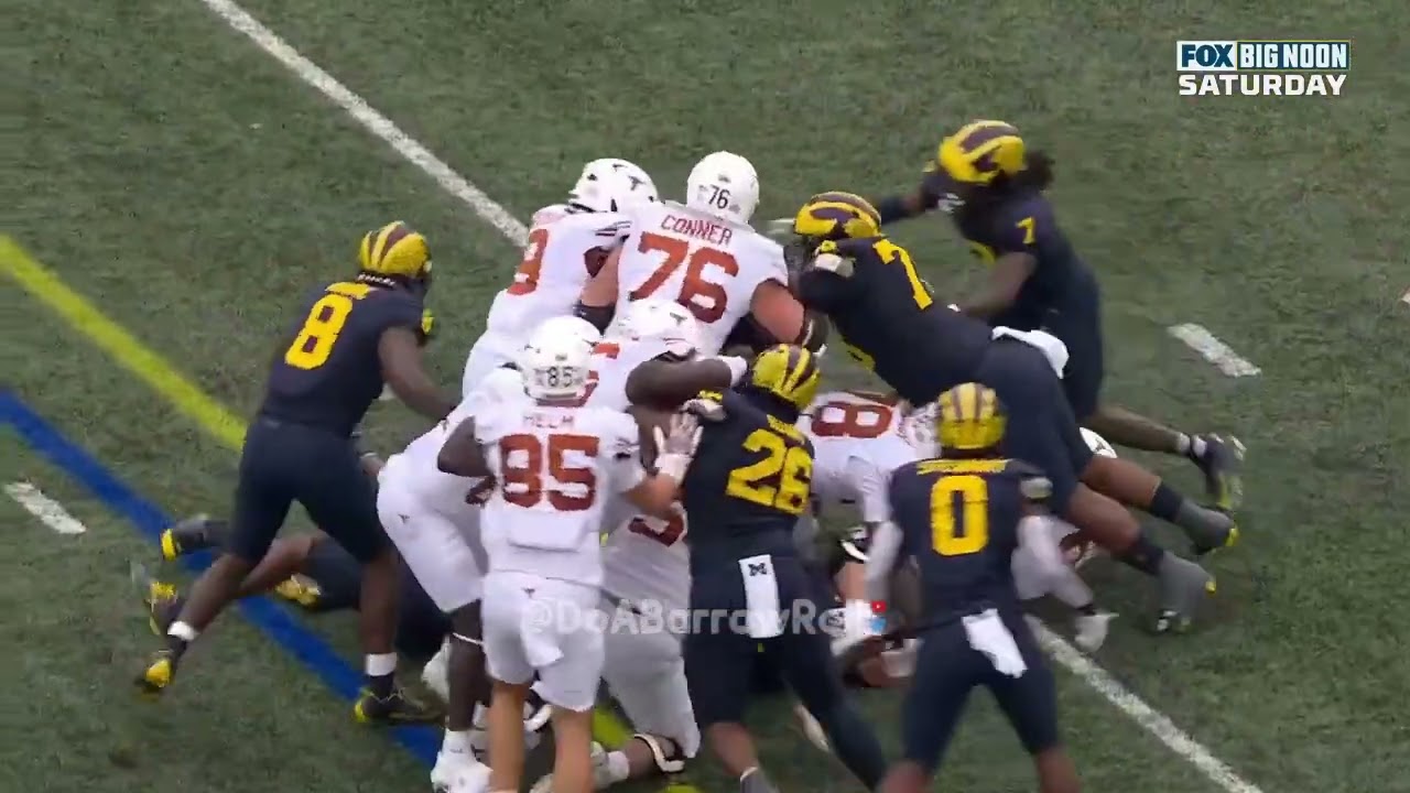 Texas OL/Offense vs Michigan Defense (2024)