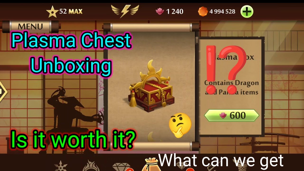 Shadow Fight 2 || Opening Plasma Chest || Is it worth it?