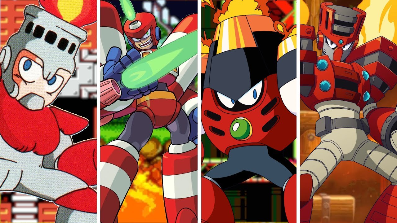 Mega Man: Эволюция огненных роботов-мастеров — без повреждений (1987–2018)