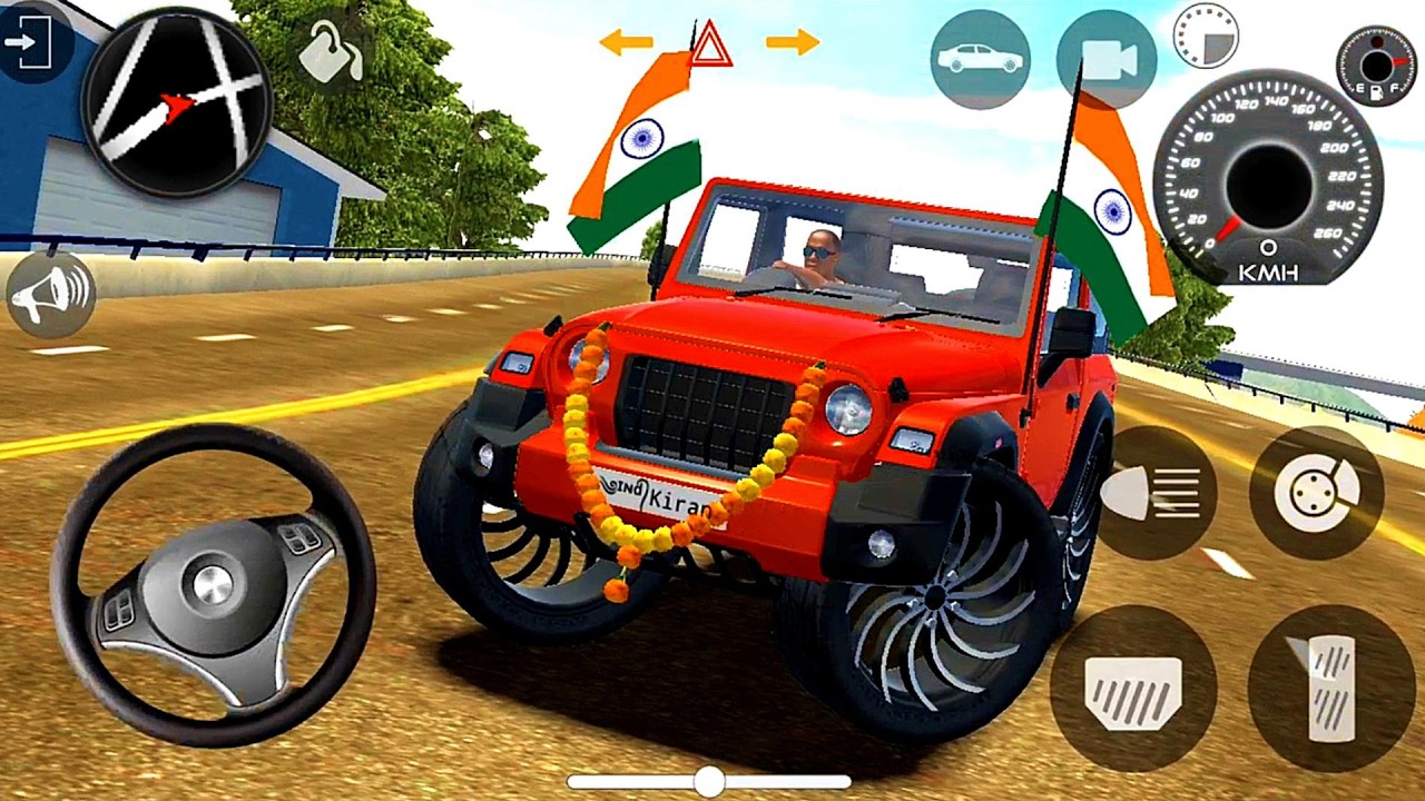 LIVE STREAM GAME 🔥 Modified Mahindra Thar Driving 3d 😈 Indian Car Simulator 3D Android Gameplay
