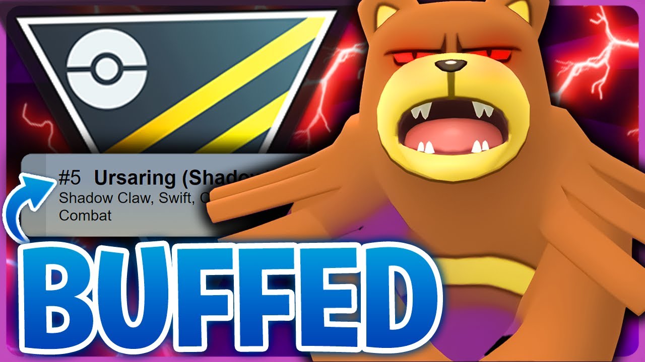 FAST,  FUN AND EASY TO USE! MY FAVOURITE *BUFFED* SHADOW URSARING TEAM FOR THE ULTRA LEAGUE | GBL
