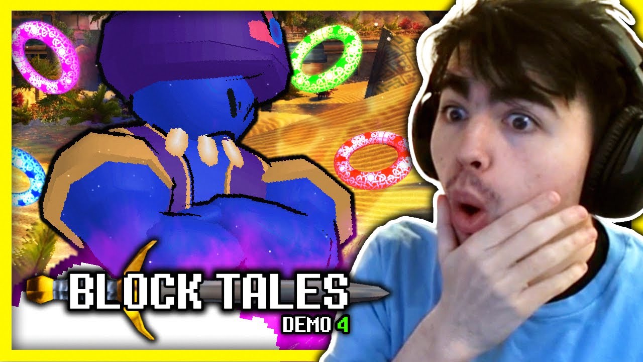 🔴BEATING ROBLOX BLOCK TALES! [DEMO 4]