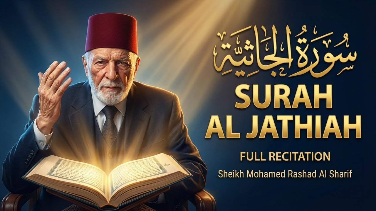 Surah Al Jathiah ( سورة الجاثية ) A Beautifully Recitation By Sheikh Mohamed Rashad Al Sharif | FULL