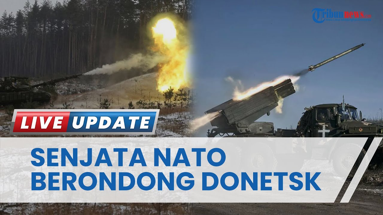 18 Menit Pasukan Ukraina Terus Bombardir Donetsk, Andalkan Senjata Kaliber NATO Serang Rusia